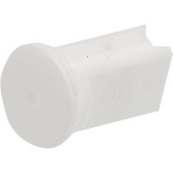 Oro įpurškimo antgalis IDK 120° 08, baltas plastikinis, IDK12008POM