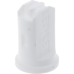 Oro įpurškimo dvigubas vėduoklinis antgalis IDKT 120° 08, baltas plastikinis, IDKT12008POM