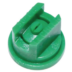 Plokščias vėduoklės formos antgalis ST 80° 015 žalias plastikinis Lechler ST80015