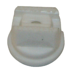 Plokščias vėduoklės formos antgalis LU 120° 08, baltas plastikinis, Lechler LU12008POM