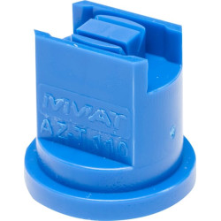 Dviejų srautų apsaugos nuo dreifavimo antgalis AZT 110° 03, mėlynas plastikinis MMAT AZT11003