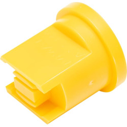 Dviejų srautų apsaugos nuo dreifavimo antgalis AZT 110° 02, geltonas plastikas MMAT AZT11002