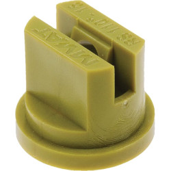 Plokščias vėduoklinis antgalis RS 110° 15 šviesiai žalias plastikinis MMAT RSMM11015