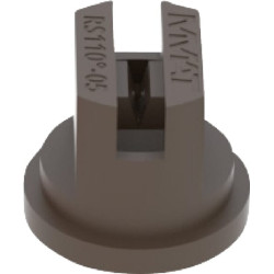 Plokščias vėduoklinis antgalis RS 110° 05 rudas plastikinis MMAT RSMM11005