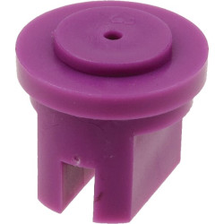 Plokščias vėduoklinis antgalis AZ 110° 025 violetinis plastikinis MMAT AZ110025