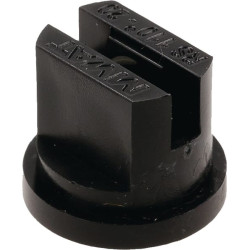 Plokščias vėduoklinis antgalis RS 110° 20 juodas plastikinis MMAT RSMM11020