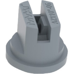 Plokščias vėduoklinis antgalis AZ 110° 06 pilkas plastikinis MMAT AZ11006