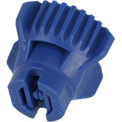 Plokščių vėduoklinių antgalių rinkinys (8 vnt.) RFX 120° 03 mėlynas RFX12003P008