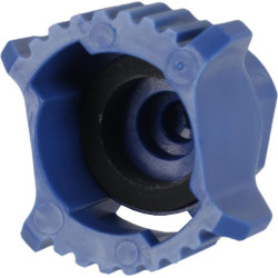 Plokščių vėduoklinių antgalių rinkinys (8 vnt.) RFX 120° 03 mėlynas RFX12003P008