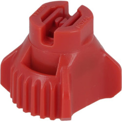 Plokščių vėduoklinių antgalių rinkinys (8 vnt.) RFX 120° 04 raudonas RFX12004P008