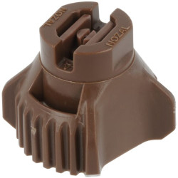 Plokščių vėduoklinių antgalių rinkinys (8 vnt.) RFX 120° 05 rudas RFX12005P008