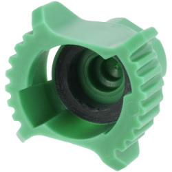 Plokščių vėduoklinių antgalių rinkinys (8 vnt.) RFX 90° 015 žalias RFX90015P008