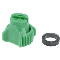 Plokščių vėduoklinių antgalių rinkinys (8 vnt.) RFX 90° 015 žalias RFX90015P008