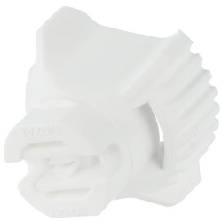 Plokščių vėduoklinių antgalių rinkinys (8 vnt.) RFX 120° 08 baltas RFX12008P008