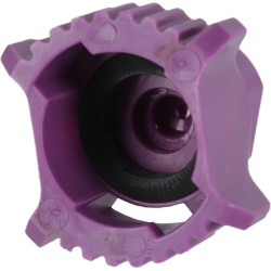 Plokščių vėduoklinių antgalių rinkinys (8 vnt.) RFX 120° 025 violetinė RFX120025P008