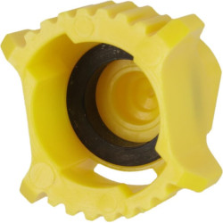 Plokščių vėduoklinių antgalių rinkinys (8 vnt.) RFX 90° 02 geltonas RFX9002P008