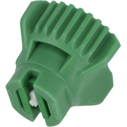 Plokščių vėduoklinių antgalių rinkinys (8 vnt.) ABX 80° 015 žalias ABX80015P008