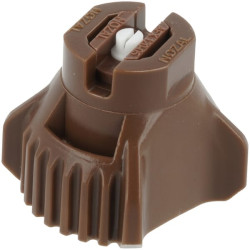 Plokščių vėduoklinių antgalių rinkinys (8 vnt.) AFX 120° 05 rudas AFX12005P008