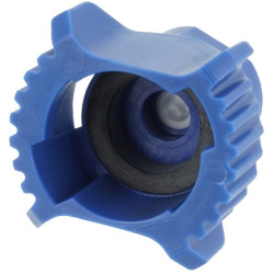 Plokščių vėduoklinių antgalių rinkinys (8 vnt.) AFX 120° 03 mėlynas AFX12003P008