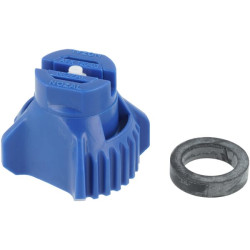 Plokščių vėduoklinių antgalių rinkinys (8 vnt.) AFX 120° 03 mėlynas AFX12003P008