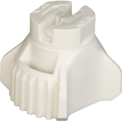 Plokščių vėduoklinių antgalių rinkinys (8 vnt.) AFX 120° 08 baltas AFX12008P008