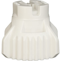 Plokščių vėduoklinių antgalių rinkinys (8 vnt.) AFX 120° 08 baltas AFX12008P008