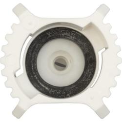 Plokščių vėduoklinių antgalių rinkinys (8 vnt.) AFX 120° 08 baltas AFX12008P008