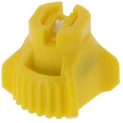 Plokščių vėduoklinių antgalių rinkinys (8 vnt.) ABX 80° 02 geltonas ABX8002P008