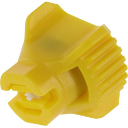 Plokščių vėduoklinių antgalių rinkinys (8 vnt.) ABX 80° 02 geltonas ABX8002P008