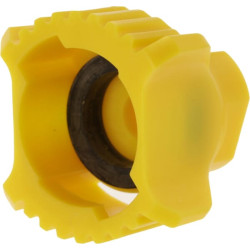 Plokščių vėduoklinių antgalių rinkinys (8 vnt.) ABX 80° 02 geltonas ABX8002P008