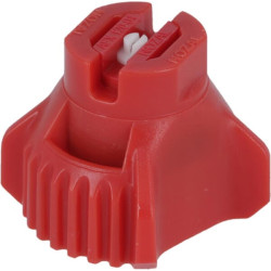 Plokščių vėduoklinių antgalių rinkinys (8 vnt.) AFX 120° 04 raudonas AFX12004P008