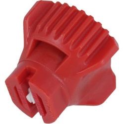 Plokščių vėduoklinių antgalių rinkinys (8 vnt.) AFX 120° 04 raudonas AFX12004P008