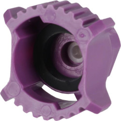 Plokščių vėduoklinių antgalių rinkinys (8 vnt.) AFX 120° 025 violetinė AFX120025P008