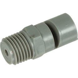 Plataus kampo antgalis TTJ 06 pilkas plastikinis TeeJet 14TTJ06VP