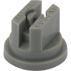 Juostinis antgalis TP 80° 06 pilkas plastikinis „TeeJet TP8006VP“