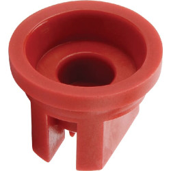 Juostinis antgalis TP 80° 04 raudonas plastikinis TeeJet TP8004VP