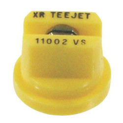 Plokščias vėduoklinis antgalis XR 110° 02 geltonas nerūdijantis plienas TeeJet XR11002VS
