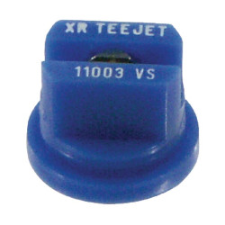 Plokščias vėduoklinis antgalis XR 110° 03 mėlynas nerūdijantis plienas TeeJet XR11003VS