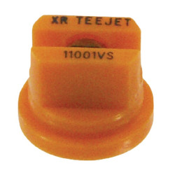 Plokščias vėduoklinis antgalis XR 110° 01 oranžinis nerūdijančio plieno TeeJet XR11001VS