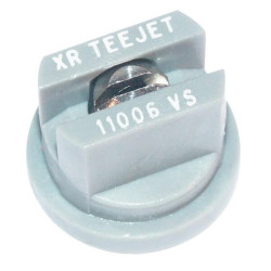 Plokščias vėduoklinis antgalis XR 110° 06 pilkas nerūdijantis plienas TeeJet XR11006VS