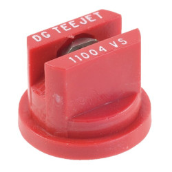 Plokščias vėduoklinis antgalis DG 110° 04, raudonas, nerūdijantis plienas, „TeeJet DG11004VS“