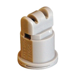 Dvigubo vėduoklinio oro įpurškimo antgalis AITTJ 110° 06 pilkas plastikinis „TeeJet“ AITTJ6011006VP