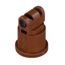 Dvigubo vėduoklinio oro įpurškimo antgalis AITTJ 110° 05 rudas plastikinis „TeeJet“ AITTJ6011005VP