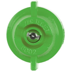 Plokščias vėduoklinis antgalis XRC 80° 015 žalias nerūdijantis plienas TeeJet XRC80015VS