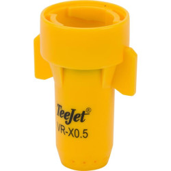 Rozpylacz nawozu płynnego SJ żółty z tworzywa sztucznego TeeJet SJ7AVRX05