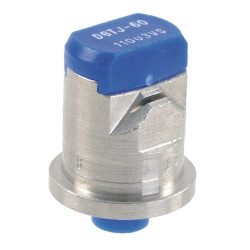 Dvigubas plokščias vėduoklinis antgalis DGTJ 110° 03 mėlynas nerūdijantis plienas TeeJet DGTJ6011003VS