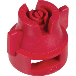 Plokščias ventiliatoriaus antgalis XRC 110° 04 raudonas plastikinis TeeJet XRC11004VP