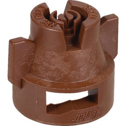 Plokščias vėduoklinis antgalis XRC 110° 05 rudas plastikinis TeeJet XRC11005VP