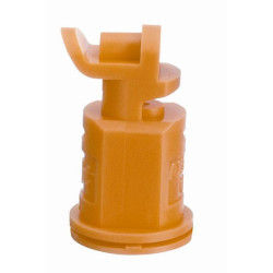 Dvigubo išleidimo antgalis AI3070 110° 02 geltonas plastikinis „TeeJet“ AI307002VP