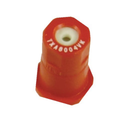 Tuščiaviduris kūginis antgalis TXA 80° 04 raudonas keraminis TeeJet TXA8004VK